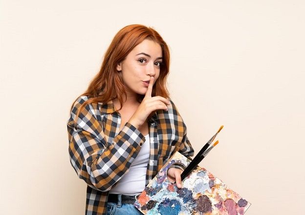 Трафаретное окрашивание