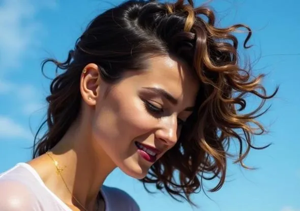 Особенности окрашивание кудрявых волос