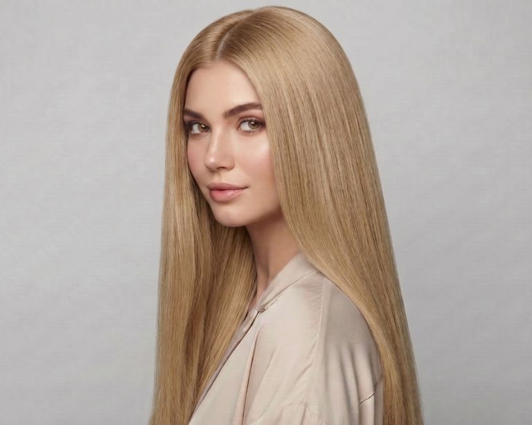 Славянские волосы на капсулах, 45 см #18 цена купить