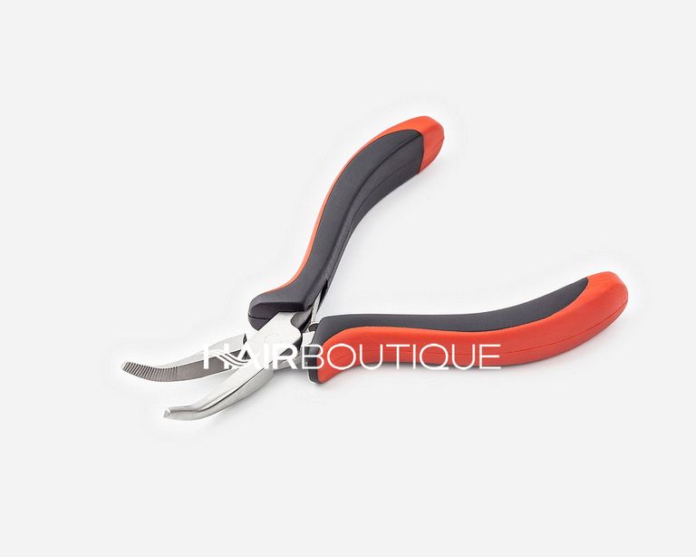 Щипцы для снятия микрокапсул закругленные (с засечками)   (Япония)  цена купить