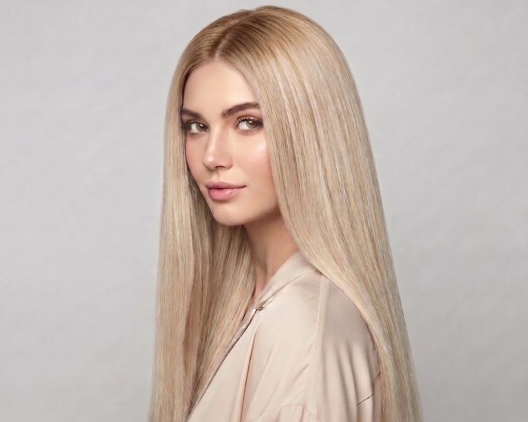 Славянские волосы на капсулах Premium, 45 см #6/60 цена купить