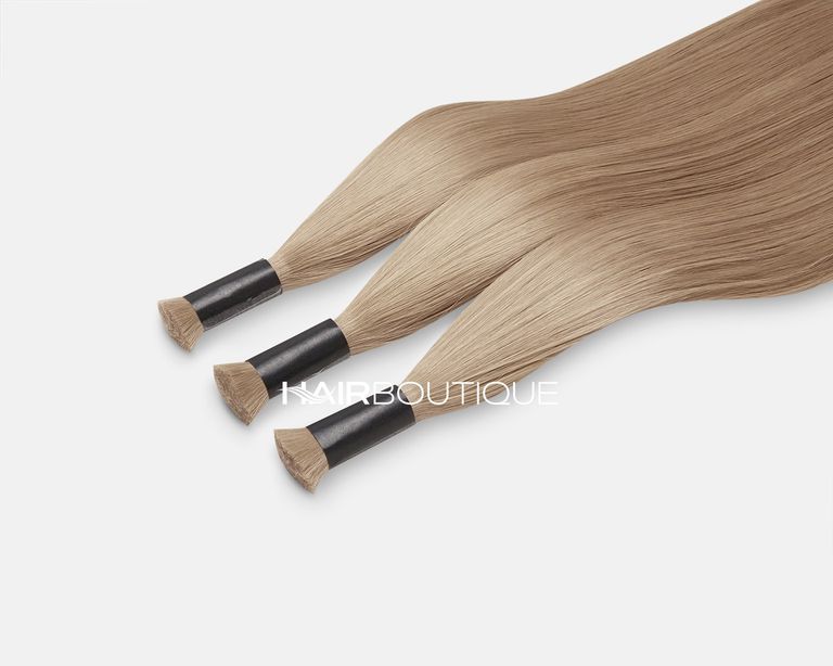 Славянские волосы в срезе, 100 см  #24b цена купить