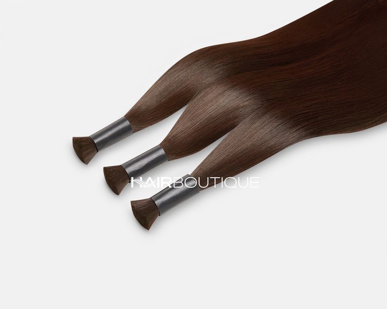 Славянские волосы в срезе, 45 см  #5 цена купить