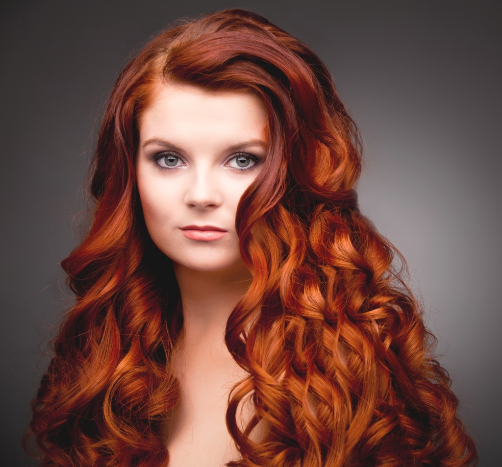 Красивые рыжие оттенки волос фото и название цвета