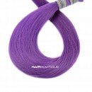 Славянские волосы в срезе Premium #Фиолетовый